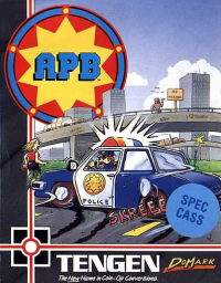 APB ZX Spectrum US box art